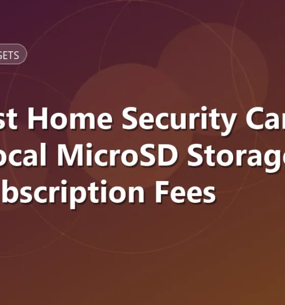 Security Cameras with Local Storage: 7 Best Picks for 2026